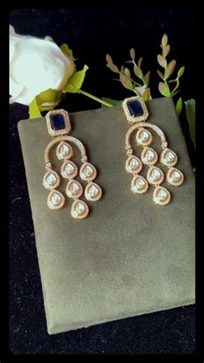 Elor Festive Collection ✨ Golden Choker Set with Pearl Layers | Bridal & Eid Look