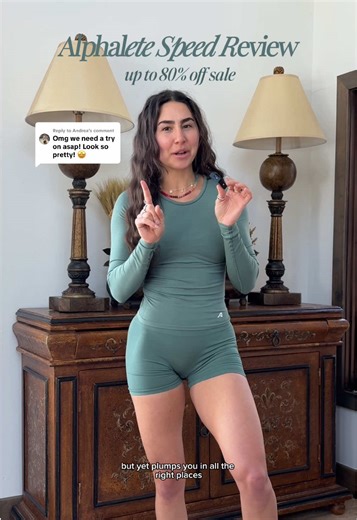 Replying to @Andrea let’s do a speedy run through of the new @Alphalete pieces!!! The indepth version is on my YT channel @ LIVFIIT!! Idk why I kept saying basic tops instead of glass tops😅😭🥲 Anywho - sale starts 2/28 (this Saturday) at 12pm cst and the entire site will be up to 80% off!! Plus you can stack my code “LIVFIIT” to save an additional 10%🦋 now’s the time to give Alphalete a try !! SIZING RECS: - all pump bottoms: true to size - aura wide leg pants: true to size or size up if betw