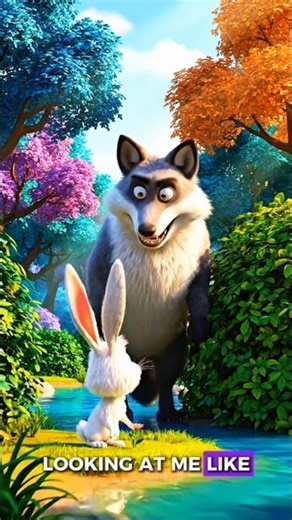 “Rabbit Outsmarts Angry Fox! 🦊 | Short Cartoon Story for Kids”#cartoonshorts #shorts