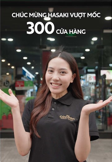 Ưu đãi hấp dẫn từ Cocoon kỷ niệm 300 cửa hàng Hasaki