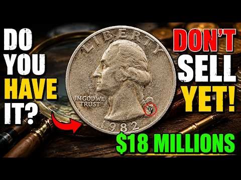 Check Your 1982-D Quarter Today! Some Collectors Pay Thousands for This Coin!