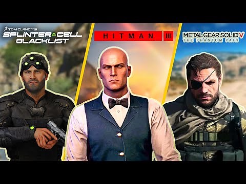 Which Game Is The King Of Shadows | Hitman 3 Vs Metal Gear Solid 5 TPP Vs Splinter Cell Blacklist