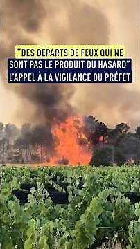 Intentional fires are no accident: The prefect's call for vigilance