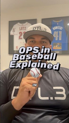 OPS (On base + Slugging) explained #BaseballEducation #LearnBaseball #BaseballAustralia #DTL3