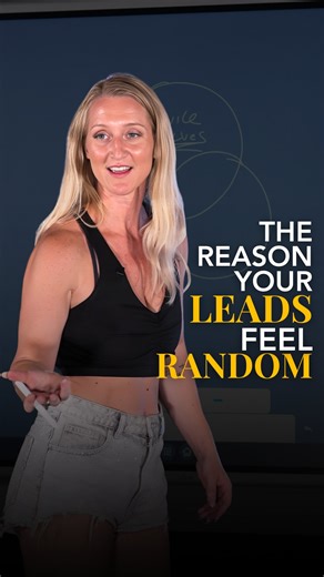 Melissa Kroslak Dlugolecki | Growth + Scaling Expert on Instagram: "Comment or DM VISIBLE for this month’s special drop (the solution you need!) 🤍 Your leads don’t feel random because the algorithm is moody. They feel random because you’re not consistently in the same rooms as your buyer. And I don’t just mean physical rooms. I mean: • platforms • conversations • comment sections • feeds • places where decisions are actually being made If you’re B2B… If you work with founders, executives, consu