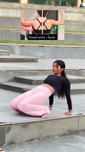 ➡️ Sharing a simple home exercise to, achieve a full and rounded buttock, firm gluteal muscles....👍❗