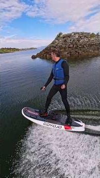 Goyojo V-RS Ultimate first try #jetboard #surfing