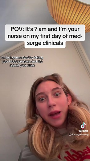 Student Nurse Taking Care of Patient - Medical Checkup
