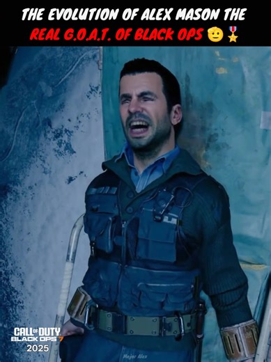 The Evolution Of Alex Mason The Real GOAT Of Black Ops Series #shorts #cod #blackops7