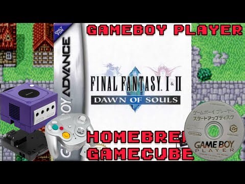 Final Fantasy 1 & 2 Dawn Of Souls Advance: GameBoy Player Homebrew Gamecube Live Stream