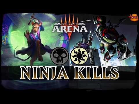 DARK LEO NINJA | MTG Arena Orzhov Aggro Sneak Leo Shredder Splinter TMNT Standard Deck