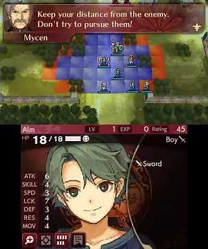 Fire Emblem Echoes Shadows of Valentia Gameplay (Nintendo 3DS)