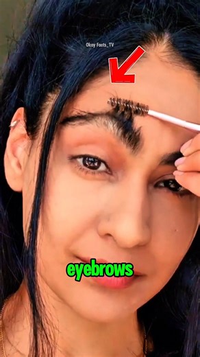Why Can Eyebrows Grow So Long?! 😳#shorts