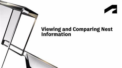 Viewing and comparing nest information | Autodesk