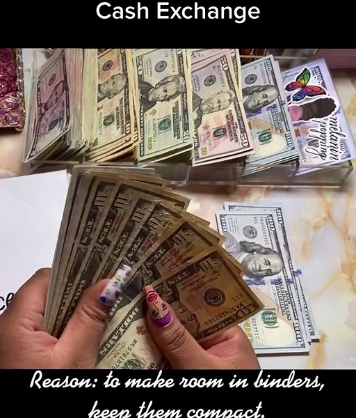 Watch Me Swap Small Bills for Big Bills in My Cash Binder!