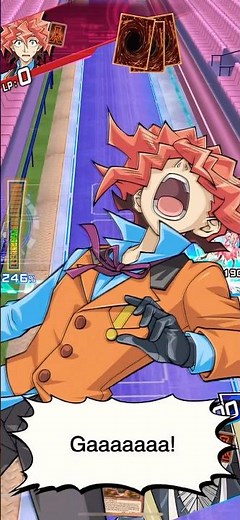 Yu-Gi-Oh! Duel Links - Dennis McField Losing Animation (Defeat Scream) (3)