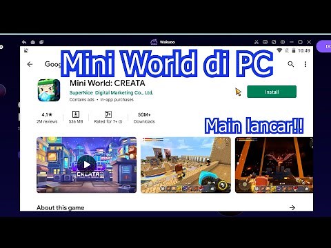 Mini World: CREATA PC - Cara Download & Main di Windows/ Laptop (GRATIS)