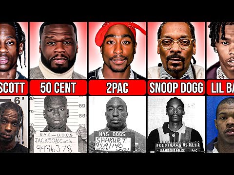 Famous Rappers Mugshots (With Charges)