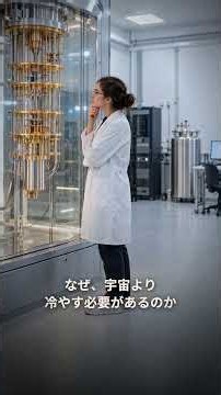 なぜ量子コンピュータの中は、宇宙より冷たいのか