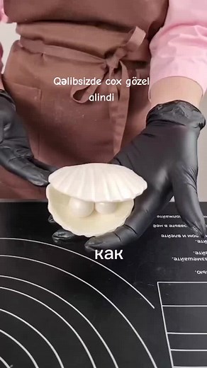 Rakushka - How to Make Decorative Chocolate Seashells