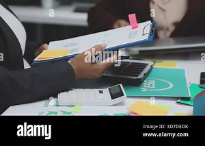 business team meeting and brainstorming concept