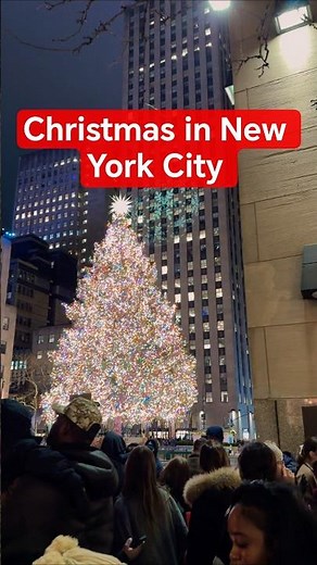 Christmas in New York City | The Most Magical Holiday Experience 🎉🎄 #newyorkcity #christmas #usa
