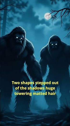 I Burned a Bigfoot Den 👿 The Men in Black Found Me | True Horror Short #horrorstories #scarystories