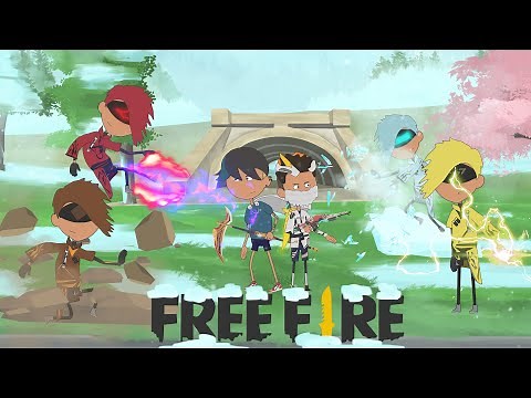 animation free fire - ketemu 4 pengendali elemen di map alpine - animasi ff