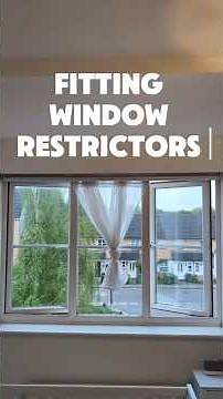 How to Fit Window Restrictors - A MUST if you have KIDS👶 #childsafety #windows #diy
