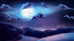 Cloudy Night Sky Live Wallpaper Free 1