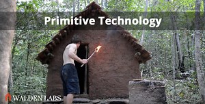 How To Build a Primitive Mud Hut - with Underfloor Heating! - Walden Labs