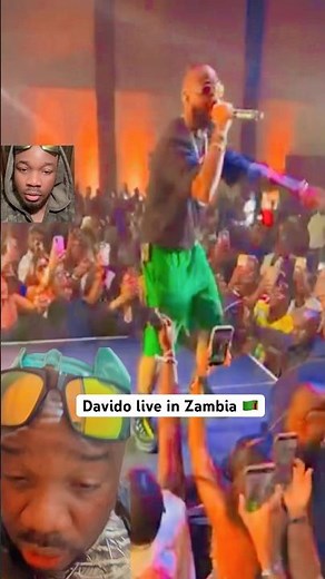 Davido live show in Zambia 🇿🇲