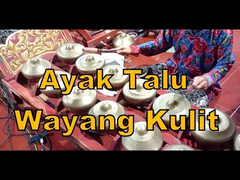 Gending AYAK TALU WAYANG Kulit Jogja / Javanese GAMELAN Music Jawa / Karawitan KECUBUNG Sakti [HD]