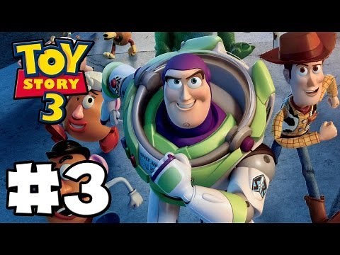 Toy Story 3 The Video-Game - Toy Box Mode - Episode 3 (HD Gameplay Walkthrough)