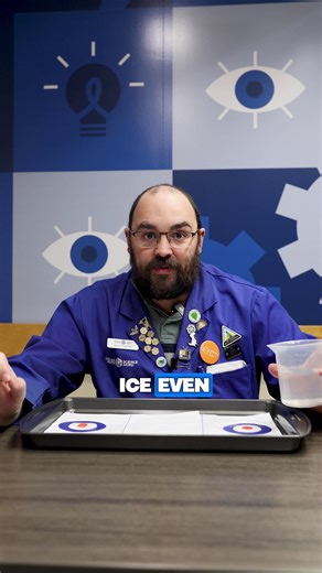 Hey educators 👋 Celebrate the Winter Olympics with a hands-on science activity that brings friction to life. Try mini curling using a cookie sheet, laminated paper, sponges, toothpicks, smooth stones, and a spray bottle of water. Students can explore how changing a surface affects motion, just like in real curling. 🥌 Easy to set up, fun to experiment with, and perfect for winter learning. Find more classroom-ready activities at schools.sciencenorth.ca #ScienceEducation #HandsOnScience #Classro