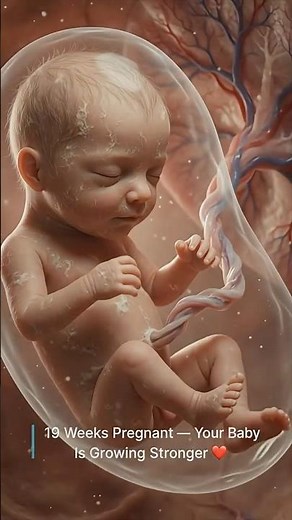 19 Weeks Pregnant 👶 What Your Baby Looks Like Inside the Womb | Your Baby Is Growing Fast! ❤️