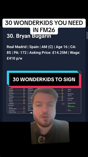 30 Must-Sign Wonderkids in Football Manager 26
