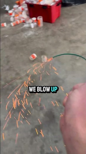 T-8 DAYS to boom. 400+LBS Explosives. #fire #record