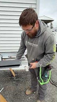 Gable edge trim closure method