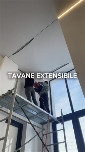 Oferim montaj profesional de tavane extensibile pentru locuințe și spații comerciale. Soluții moderne, durabile, cu finisaje mate, lucioase sau satinate și opțiuni de iluminat LED. Montaj rapid, curat și prețuri avantajoase. 📞 Contact: 40 (737) 905 595 #tavaneextensibile #renovare #constructiiromania #tavaneextensibilebucuresti #designinterior