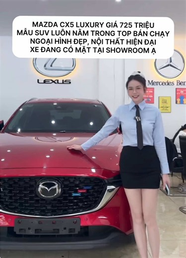 Mazda CX-5 Luxury 2024 giá 725 triệu — SUV quốc dân đời cao