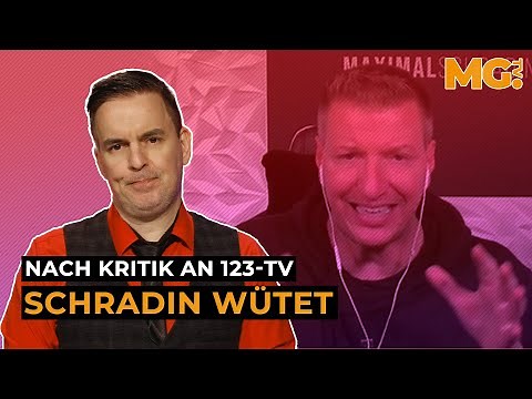 Kritische Berichte über 123-TV: Nun wird MAX SCHRADIN sauer!