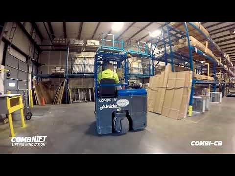 Combilift- Side loader Forklifts- Combi C-Series, CB and MR lifting Fenestration and Glass products