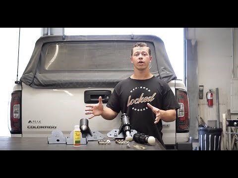 Colorado ZR2 Locked Off-Road Bump Stop Install Tutorial