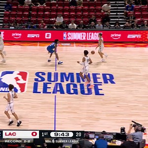 5th overall pick @KeatonW34 (game-high 26 PTS) led the charge in the @LAClippers' overtime win versus Minnesota 🙌