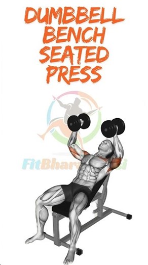 Dumbbell bench press FitBharatWasi App