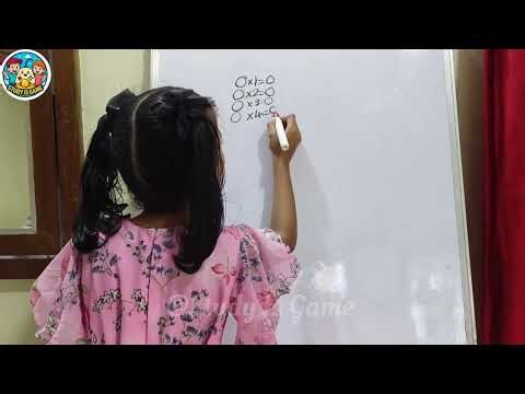 "Table of 0 | Zero Table for Kids | Fun Math Learning with Music"