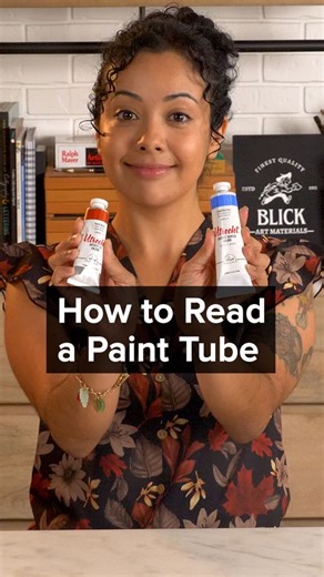 From pigments to safety seals, paint tube labels carry a lot more info than just the color name. 🎨 Learn what series numbers, transparency symbols, and CII pigment codes reveal—plus how to spot AP and CL safety seals at a glance. 🧑‍🎨 Presentation by Mazi from our Merchandising Team 🫶🏽 Special thanks to artists Samuel popovich & Artbynavnita whose work we included here 🎥 Filmed at Blick Studios in Chicago, Illinois #artmaterials #paintingbasics #artisttools #studiotips | Blick Art Materials