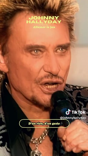 Johnny Hallyday en concert à la Tour Eiffel