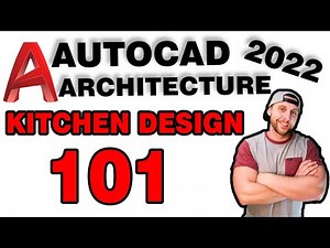 #7 - AUTOCAD ARCHITECTURE 2019/2020 - HOW TO DESIGN A KITCHEN!
